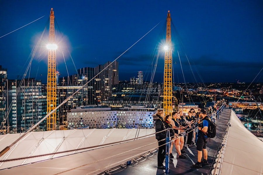 Up at the O2 Tickets, Climb The Roof of The O2 Arena in London ...