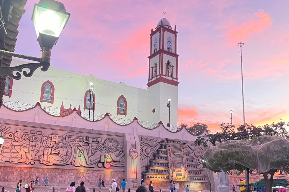 Downtown of the Magical Town of Papantla