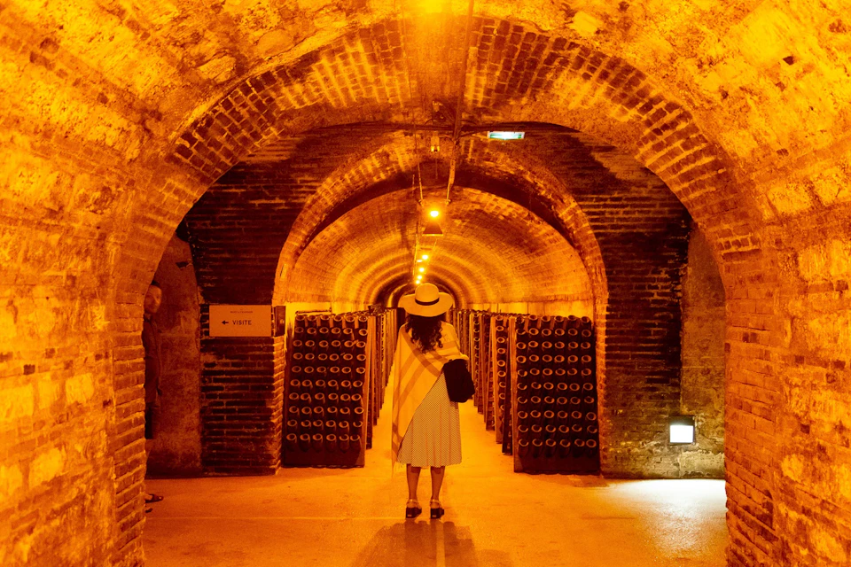 Moët and Chandon cellar