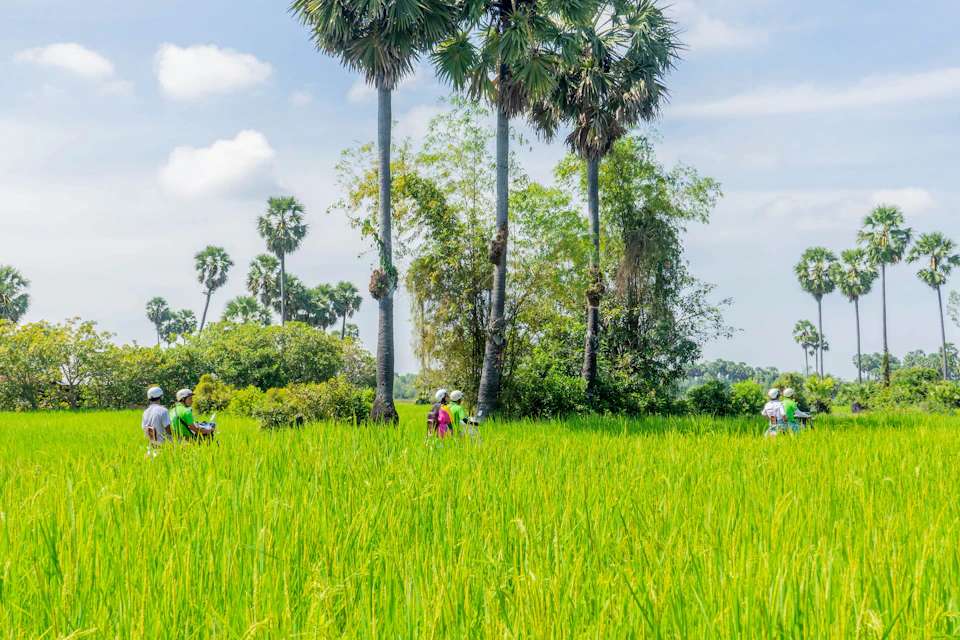 Get ready for an exciting journey through Siem Reap off the beaten track with plenty of unsealed village roads.