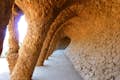 All'interno del Parco Guell