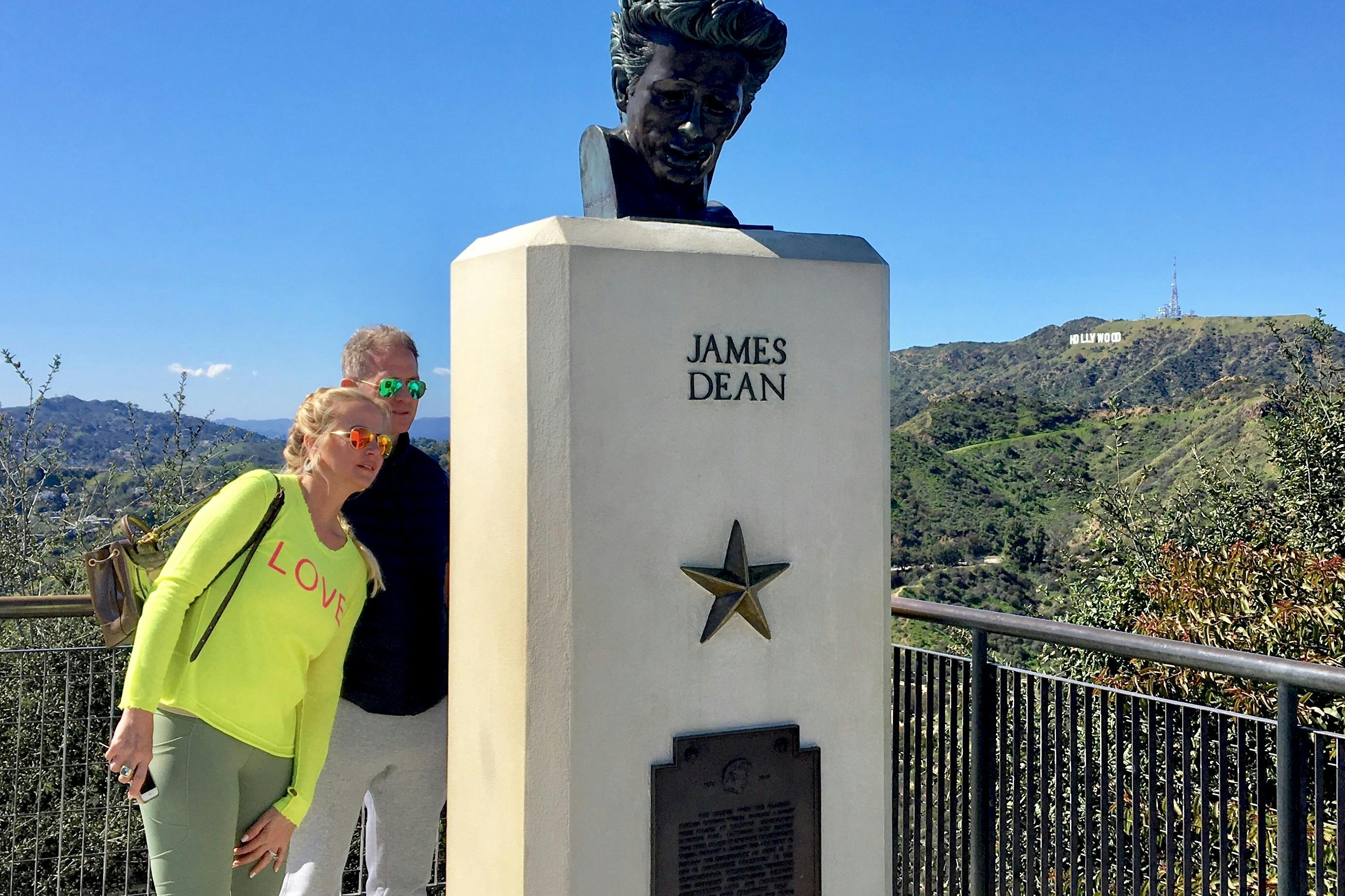 Vista della Hollywood Sign da Griffith Park