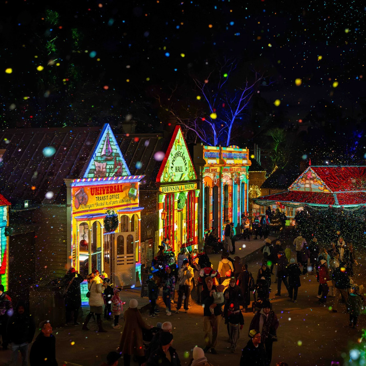 Sovereign Hill: Winter Wonderlights Entry Ticket in Golden Point β Tiqets