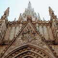 I pinnacoli della Cattedrale di Barcellona