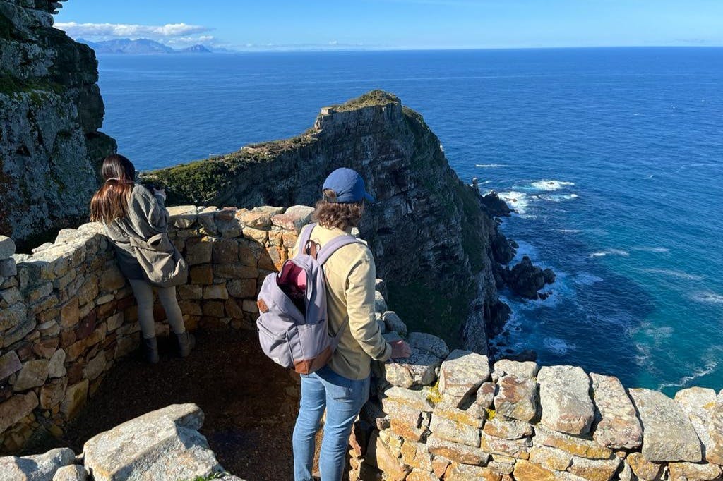 Cape Point, the south westerly tip of Africa. 