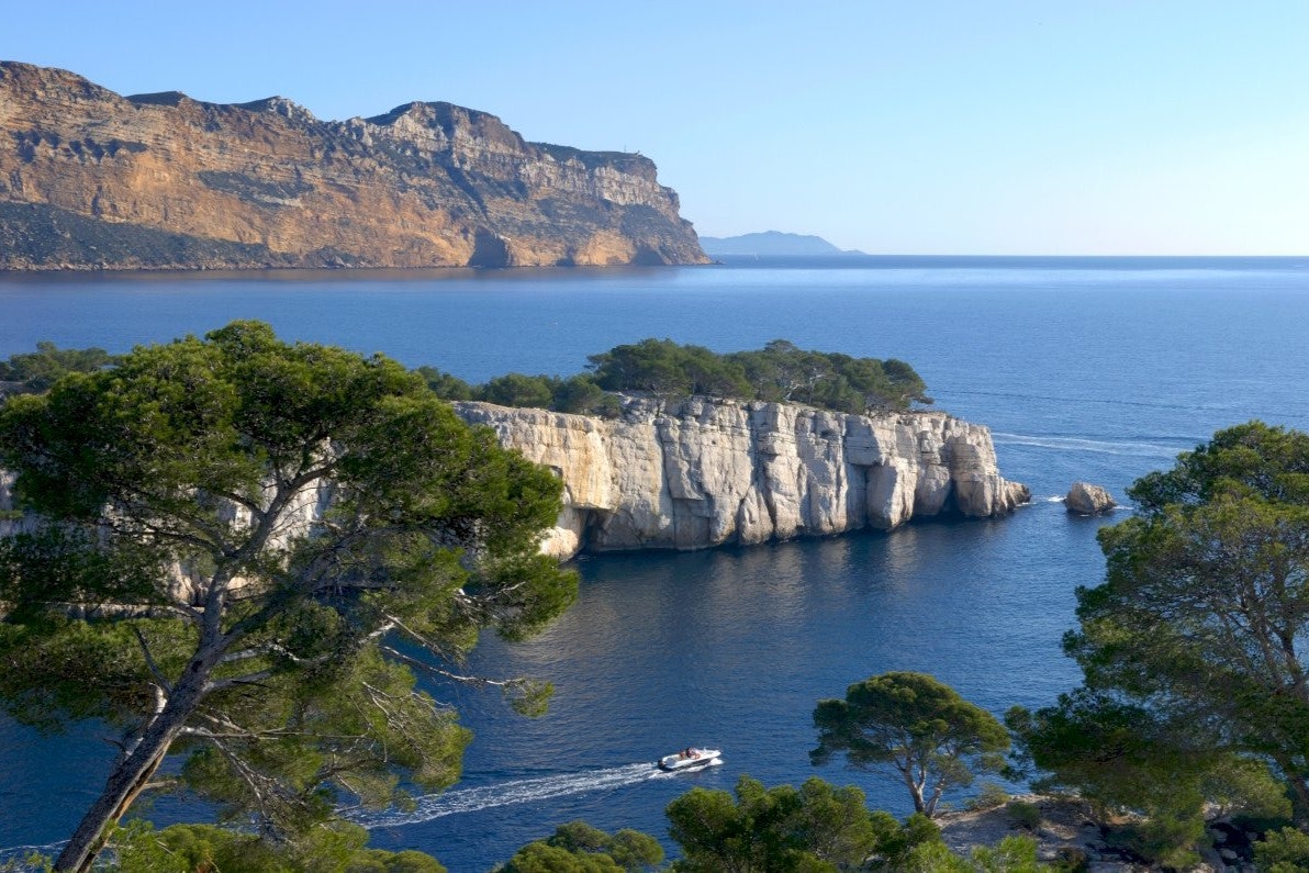 Parque Nacional de Cassis y Calanques: Excursión Guiada desde Aix-en-Provence + Paseo en Barco