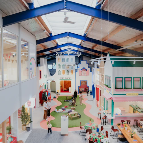 En översikt över platsen