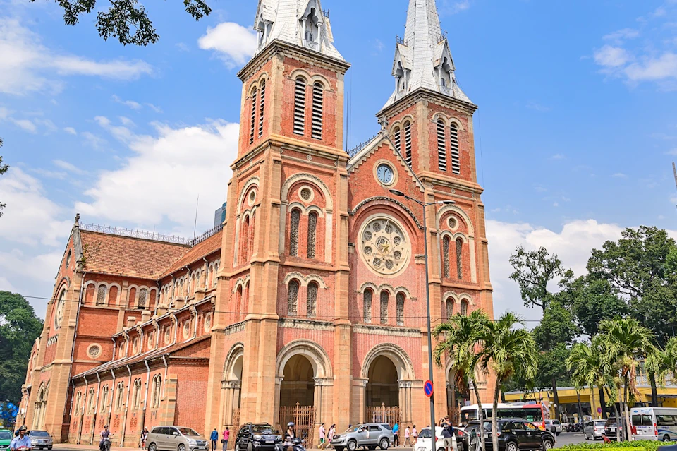 Notre Dame Cathedral - Admire the iconic French colonial architecture in the heart of Ho Chi Minh City.