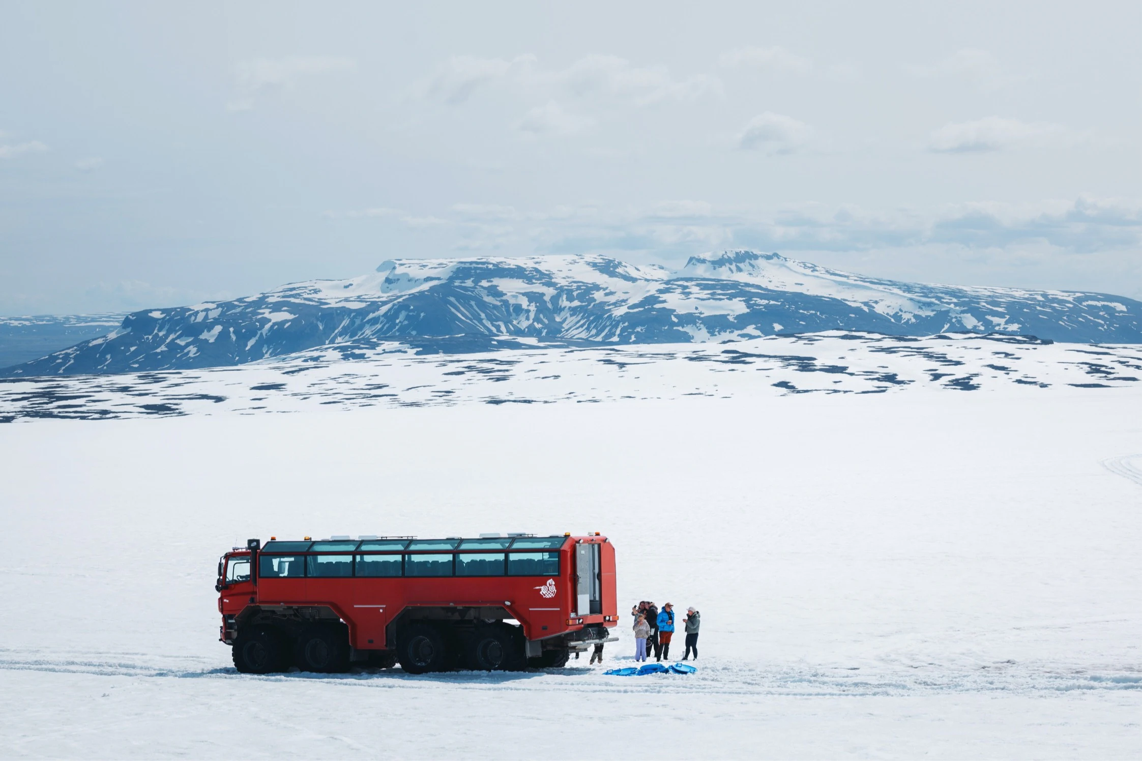 Langjökull Glacier: Guided Monster Truck Tour