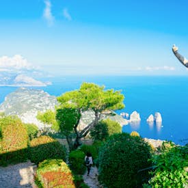 イタリアのカプリ島でのアトラクション イタリアのカプリ島でのアトラクション