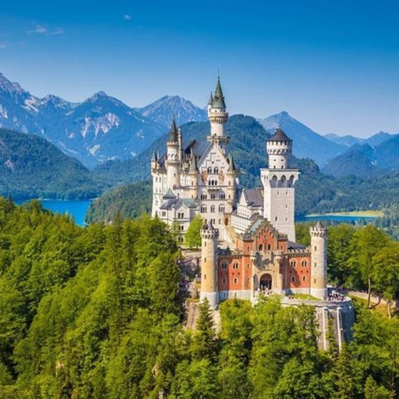 Château de Neuschwanstein, abbaye d'Ettal et Oberammergau : Excursion privée d'une journée au départ de Munich