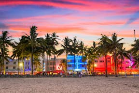 Malebná noční prohlídka Miami s vyhlídkovým kolem Skyviews
