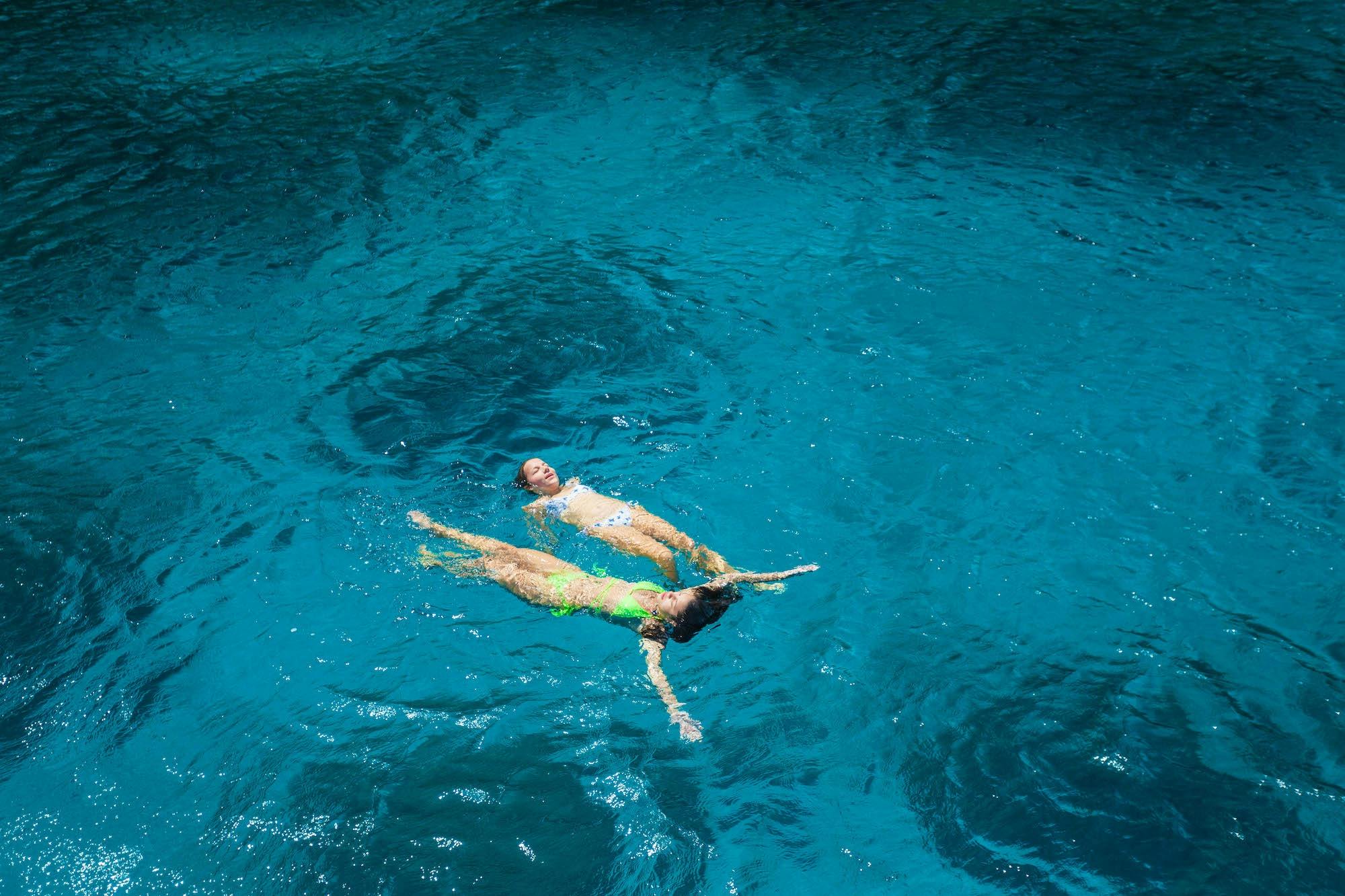 코라차의 아름다운 청록색 바다