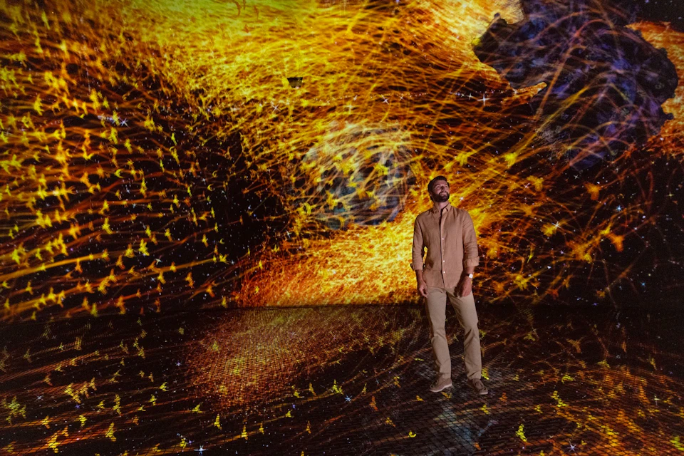 teamLab, Biocosmos © teamLab