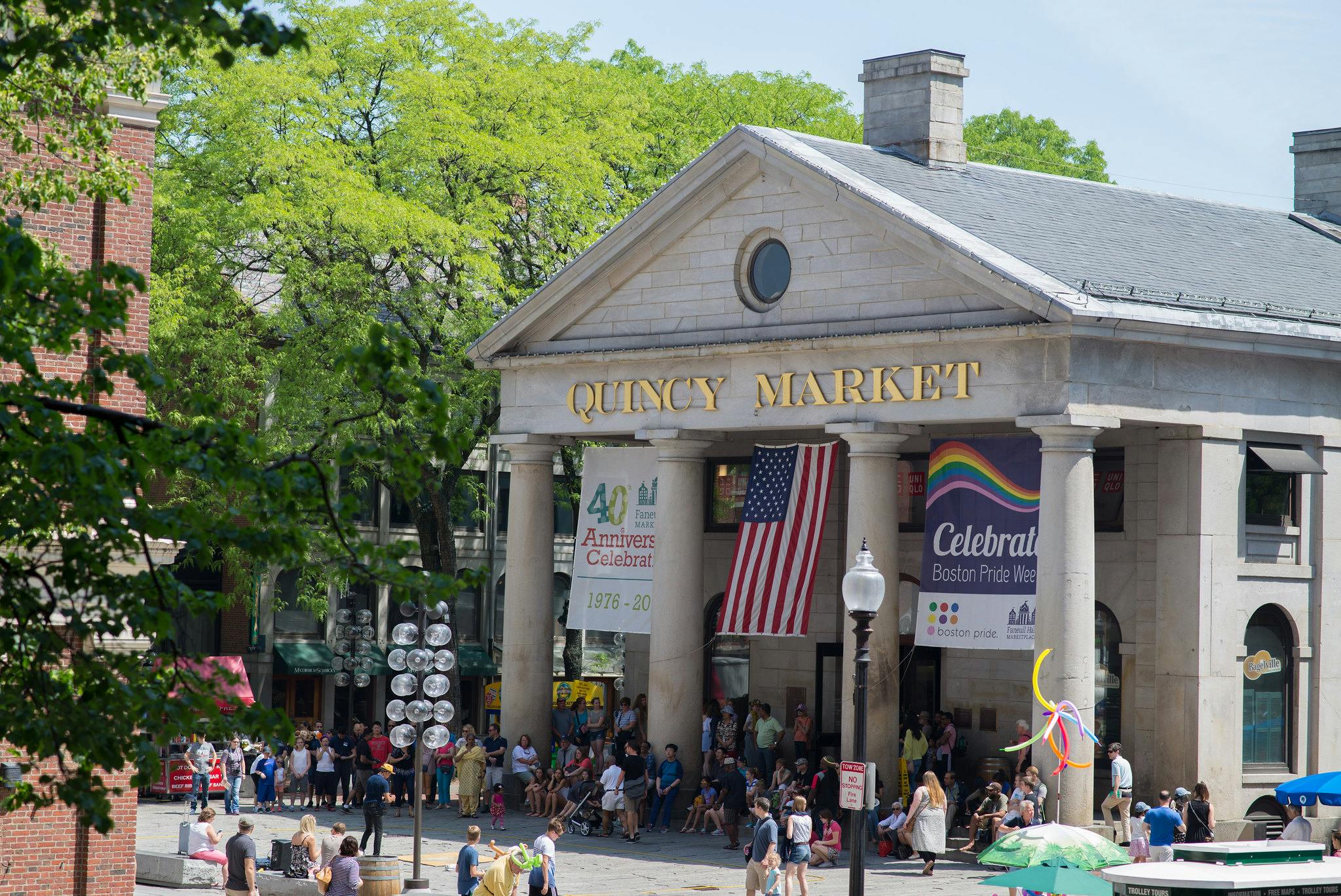 Quincy Market in Boston