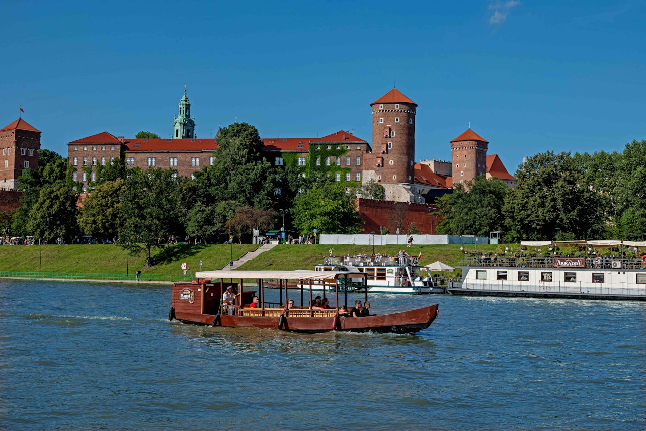 Passeio de barco de 1 hora no Rio Vístula - Acomodações em Cracóvia
