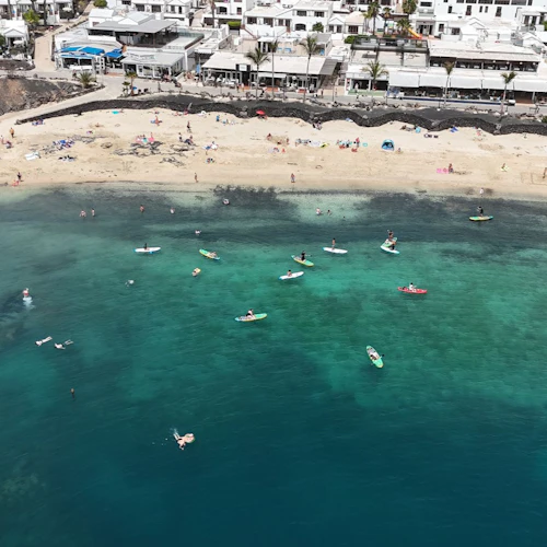 Playa Blanca: Paddle Boarding Class + Snorkeling + Transfers - Photo 5