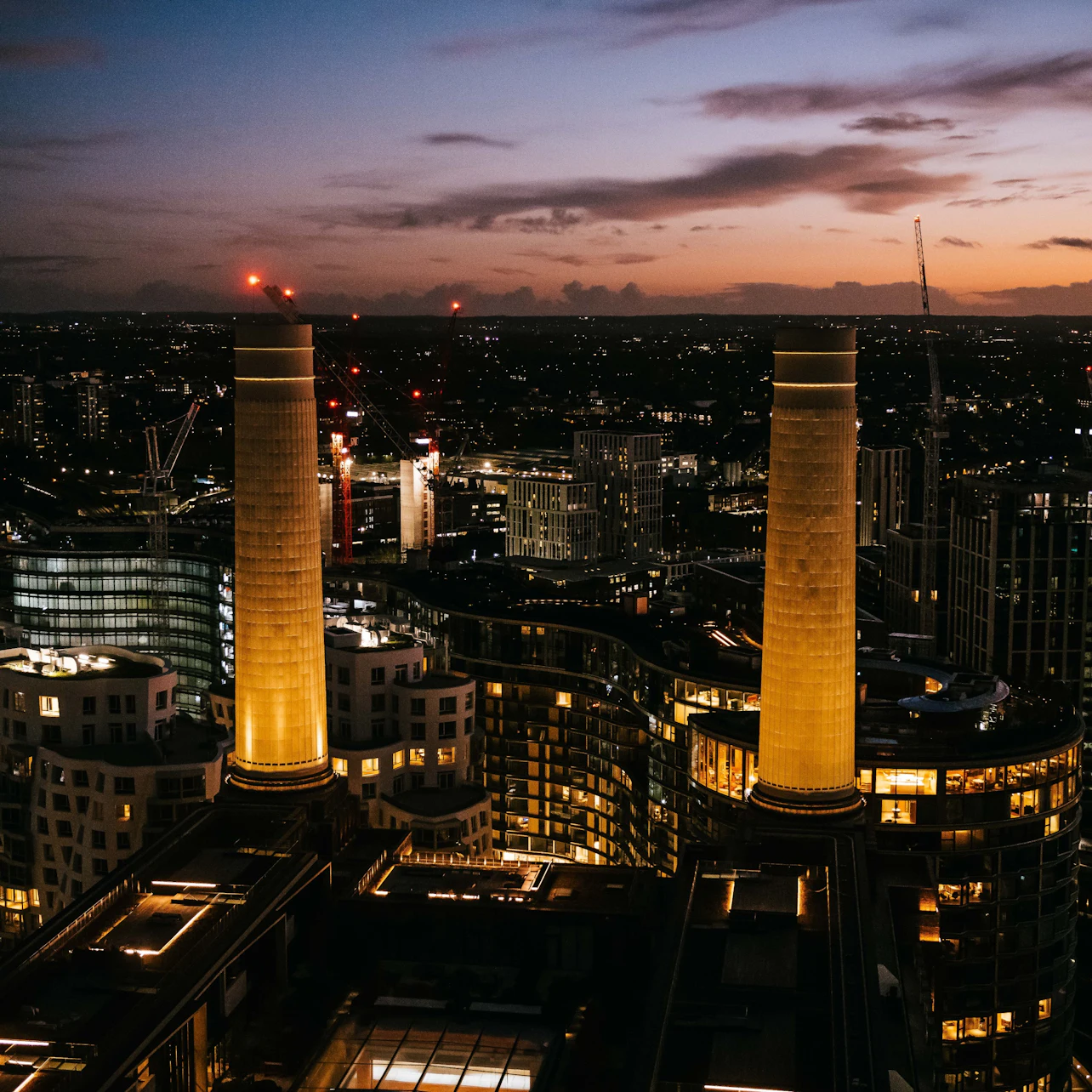 Battersea Power Station London: The Chimney Lift Entry Ticket in London β Tiqets
