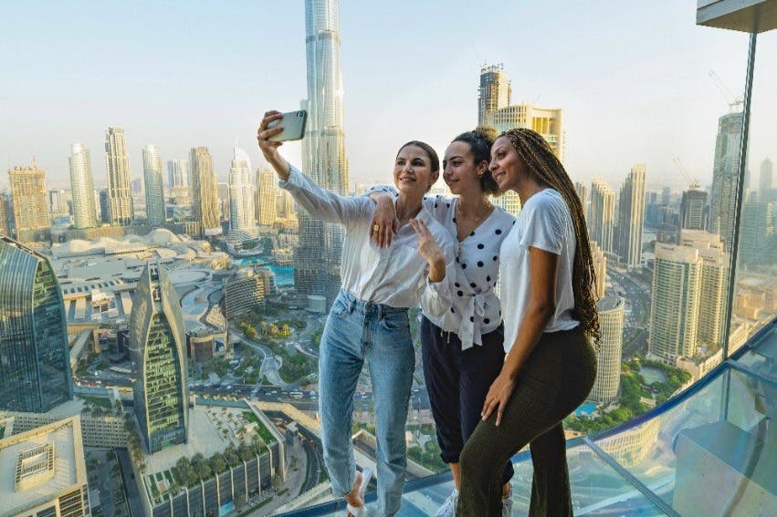 Burj Khalifa - Στην κορυφή Sky + Sky Views