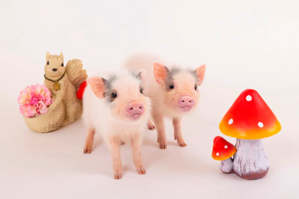 Osaka: 1-Hr Micro Pig Cafe Experience with Drink & Postcard | Book Online