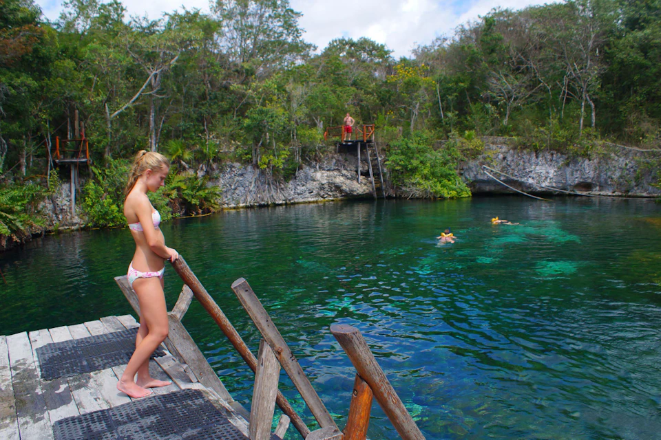 OPEN SINKHOLE CENOTE