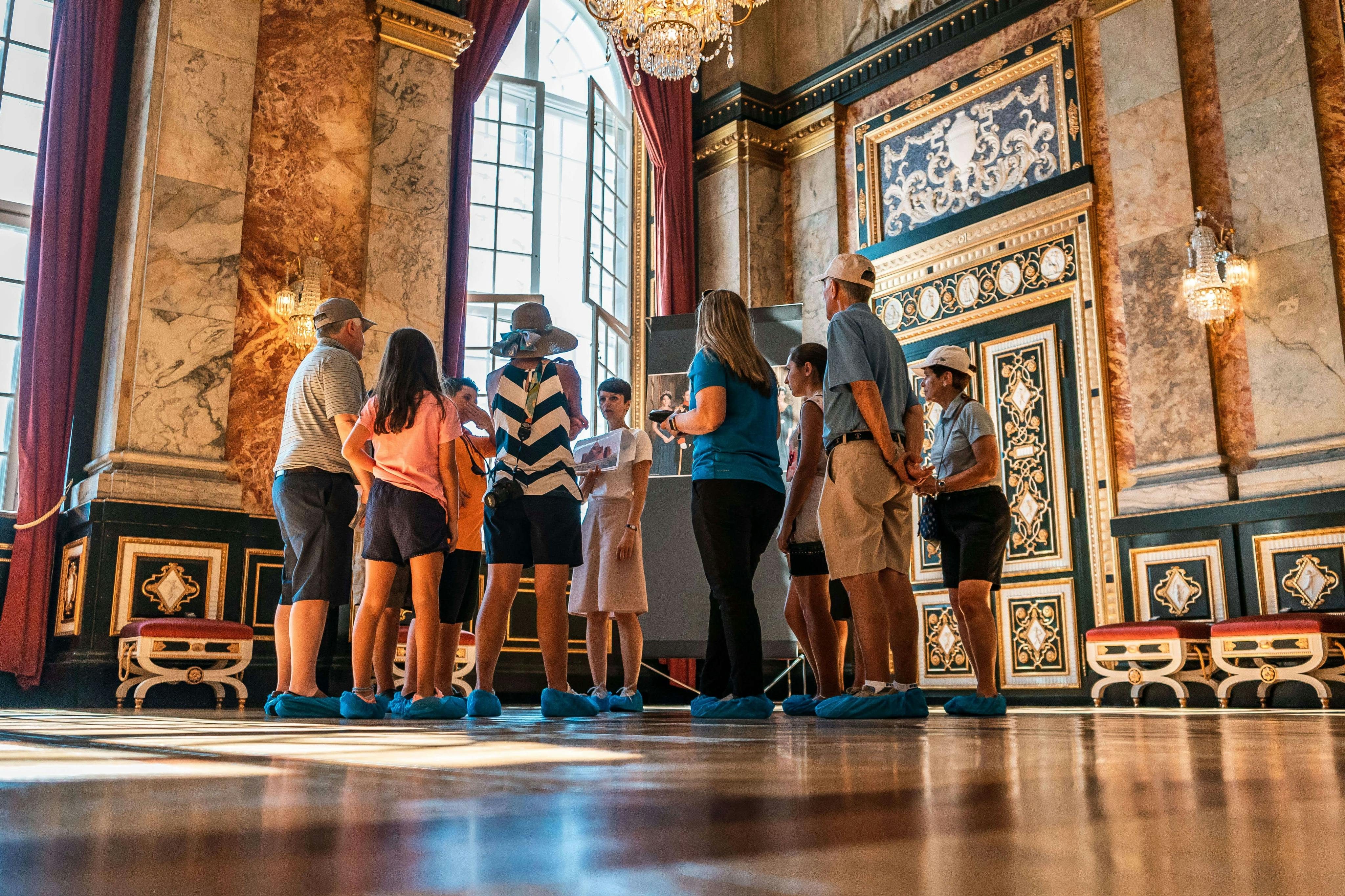 克里斯蒂安堡宫内饰。