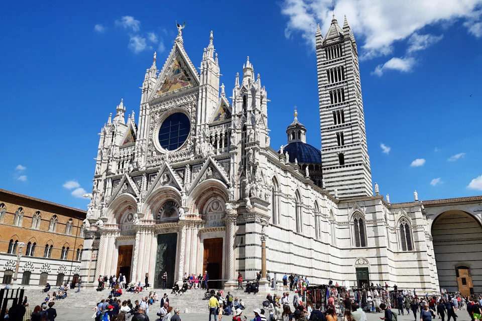 During some free time in Siena, opt to visit its stunning Cathedral, or collect some souvenirs for the Homefront!