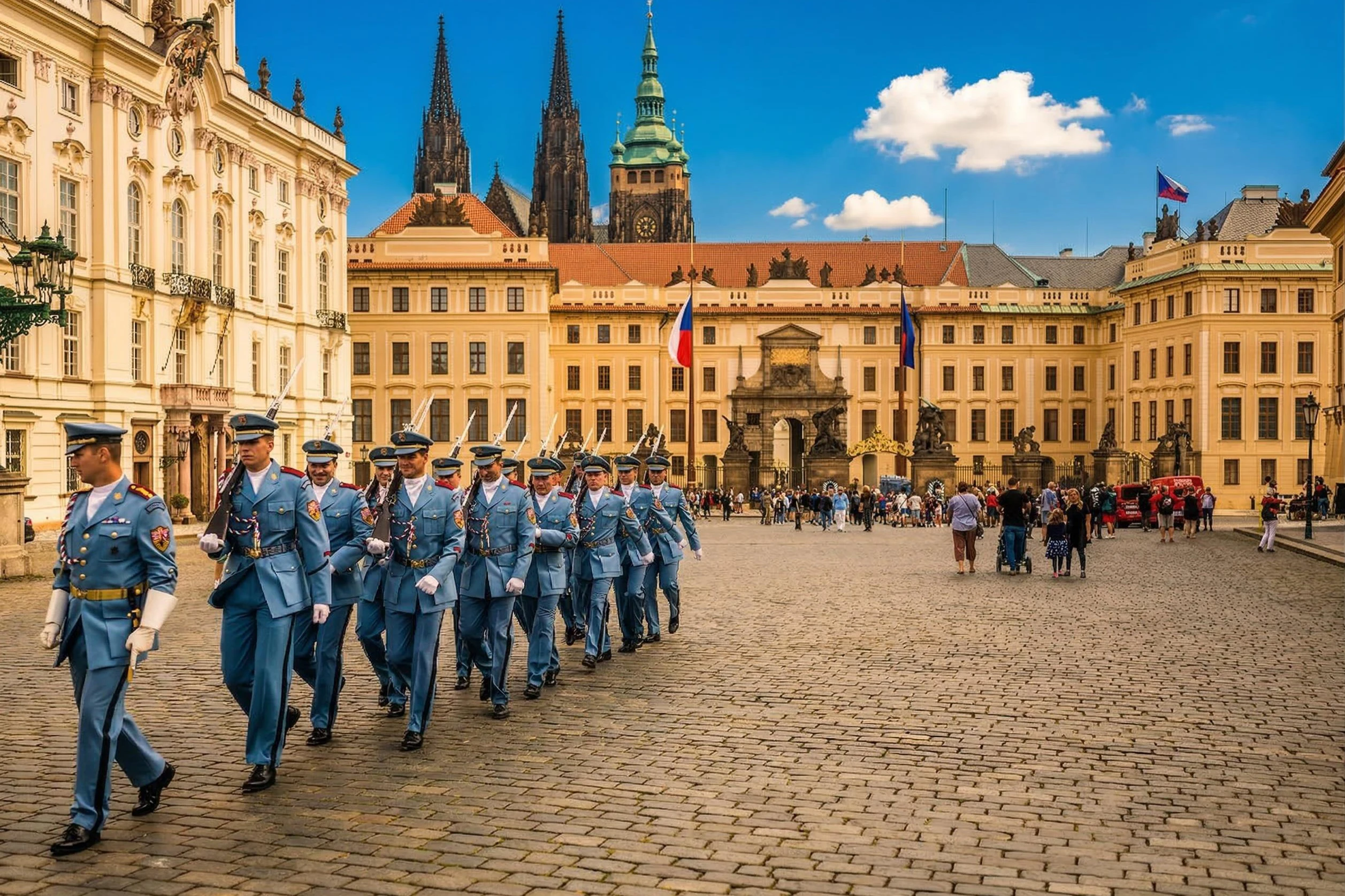 Prague: Hradčany Guided Tour + Fast Track Castle Entry + Audio Guide