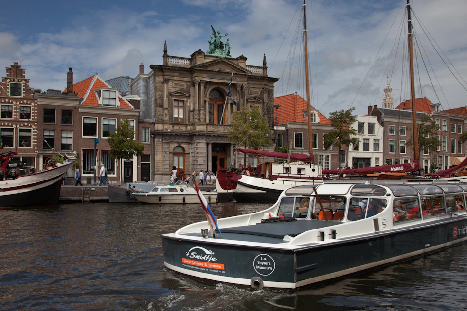 Beautiful architecture of Haarlem