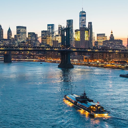 Nueva York: Billete de 3 horas Bateaux New York Premier Dinner Cruise