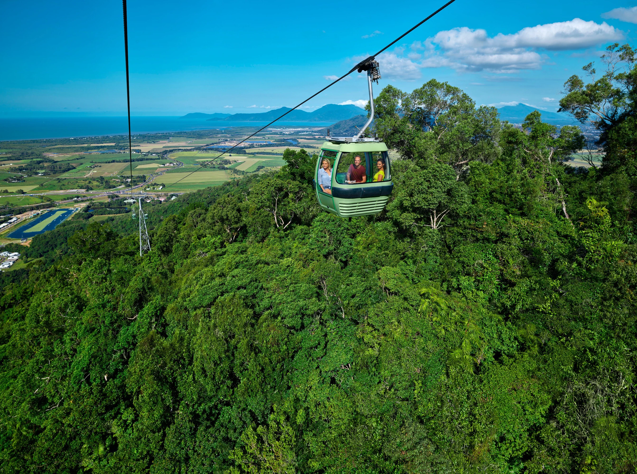 Skyrail Rainforest Cableway & Kuranda Scenic Railway: Skyrail Up & Train Down