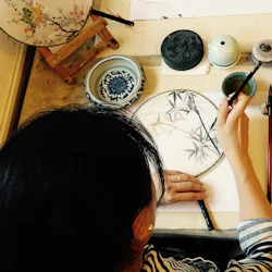 Chinese Fan Painting Workshop 4