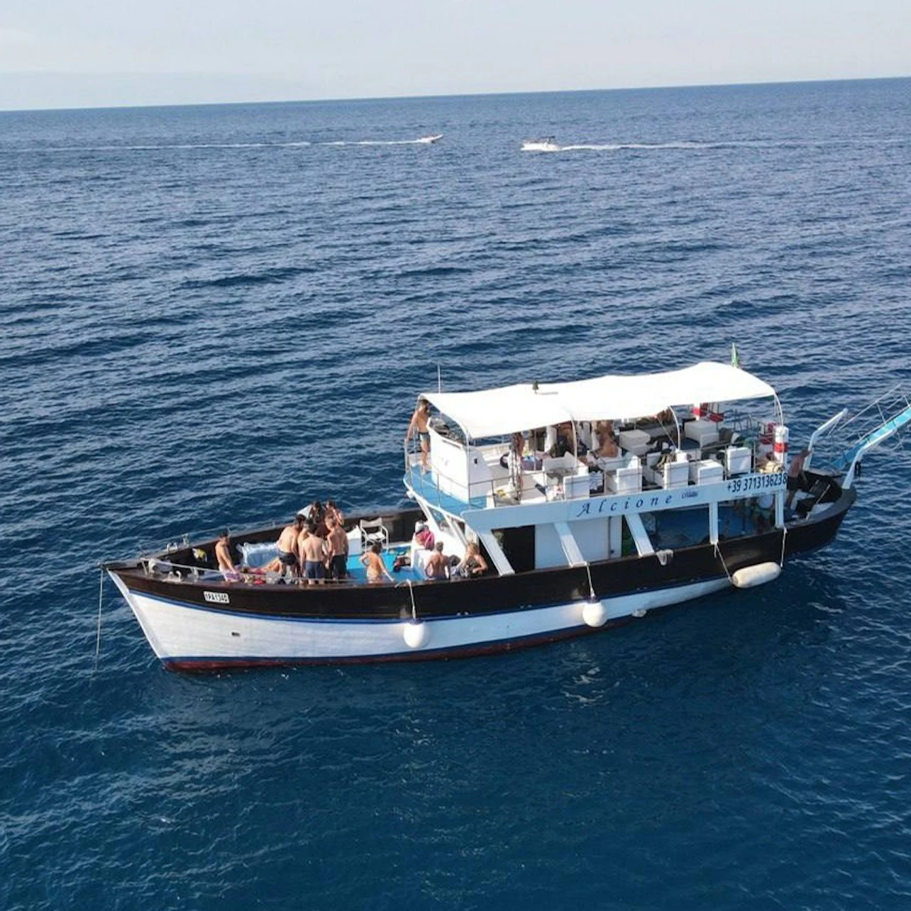 Full view of Alcione Boat