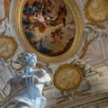 David by Bernini and ceiling
