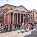 A bustling  place of Pantheon