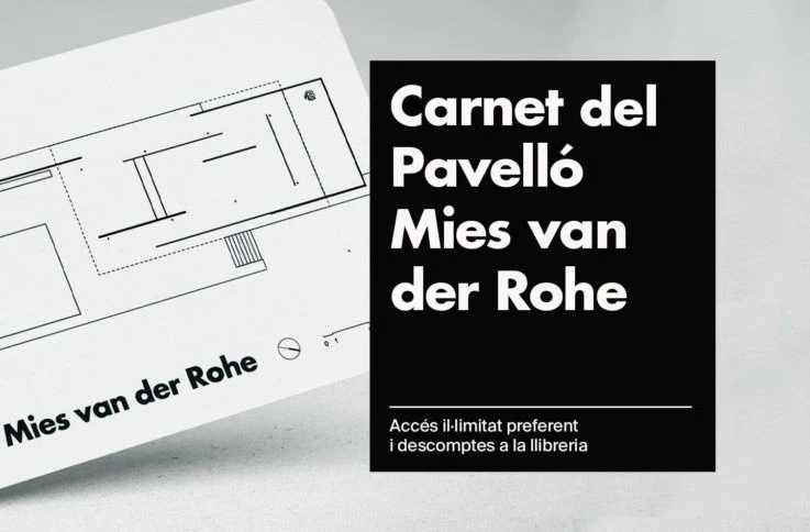 Mies van der Rohe Pavilion Card