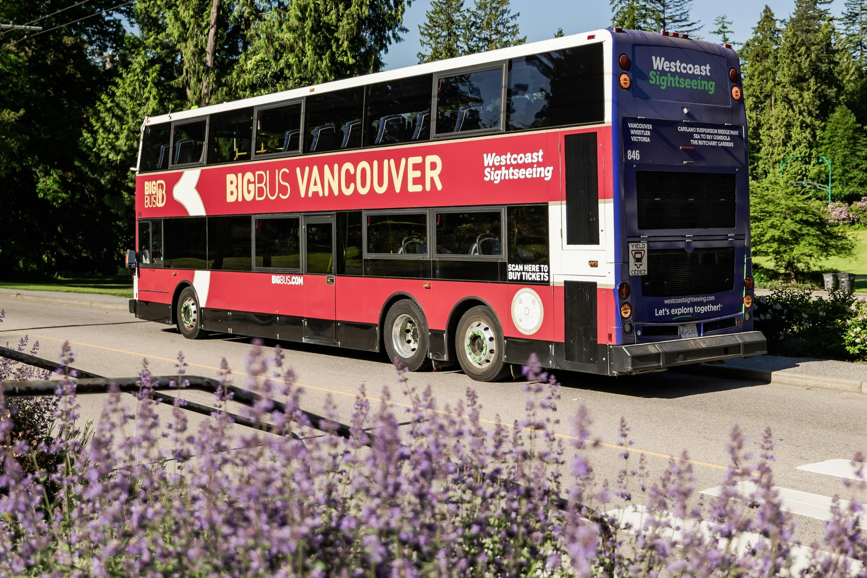 Naskoč Naskoč si z autobusu Vancouver