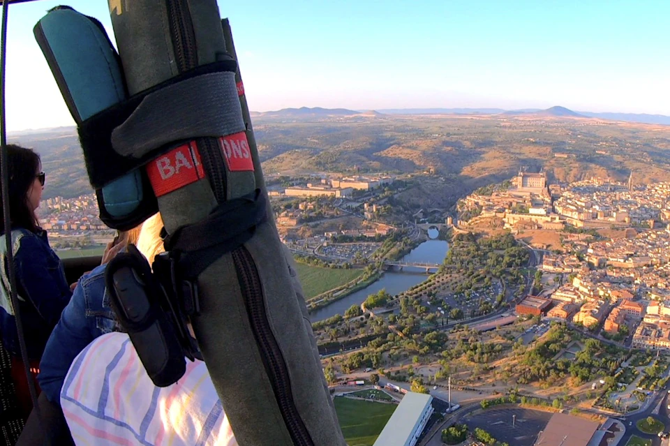 Hot Air Balloon over Toledo