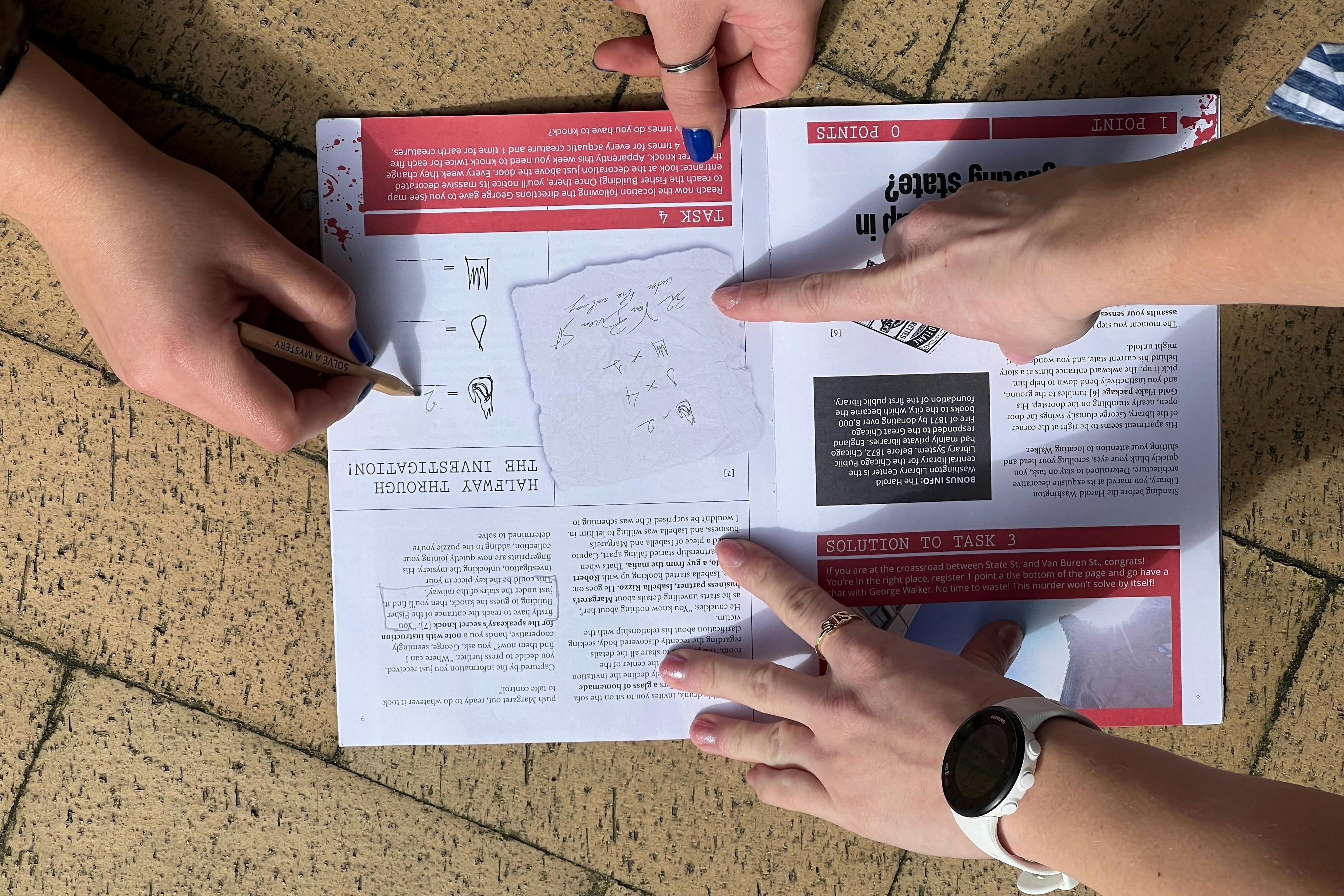 途中までたどり着きました！