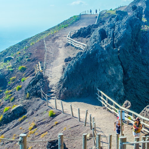 Vesuvius National Park: Entry Ticket + Transport