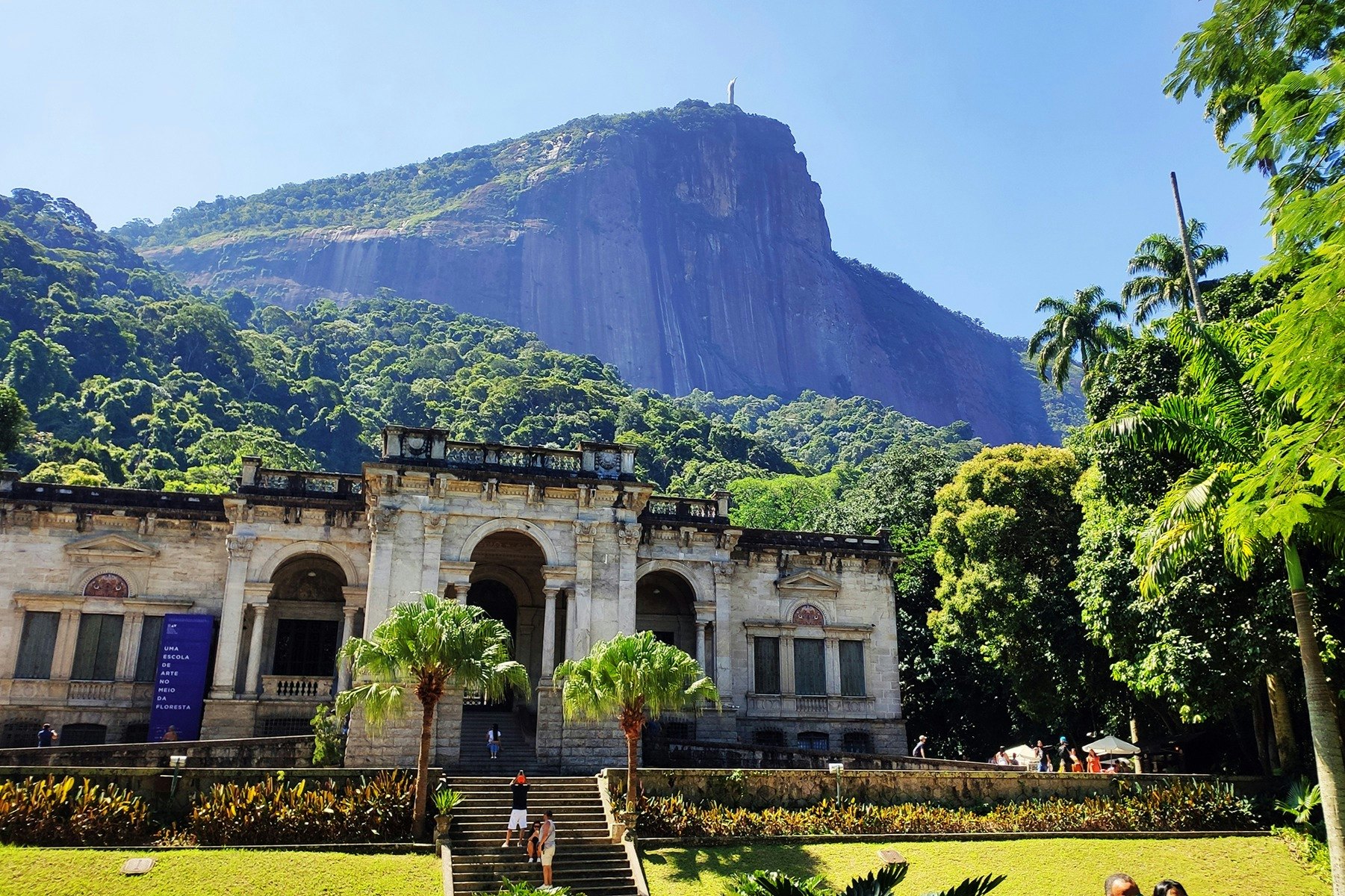 Cristo Redentor: Senderismo guiado desde Parque Lage + Traslado