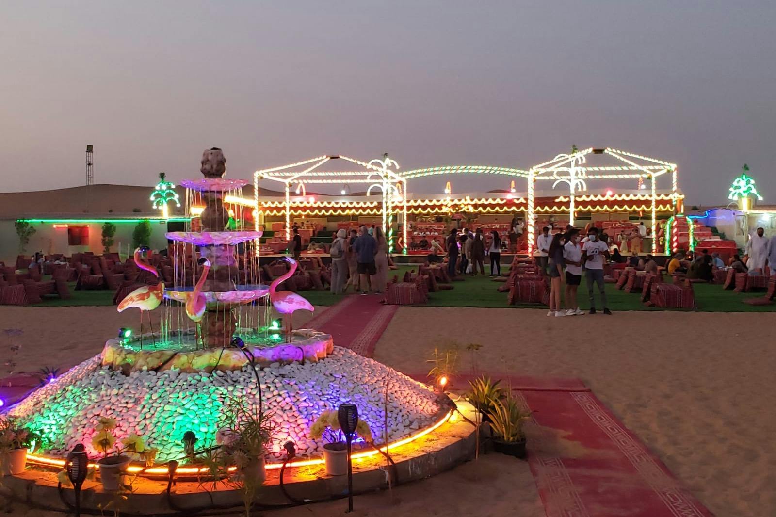 Acampamento no Deserto