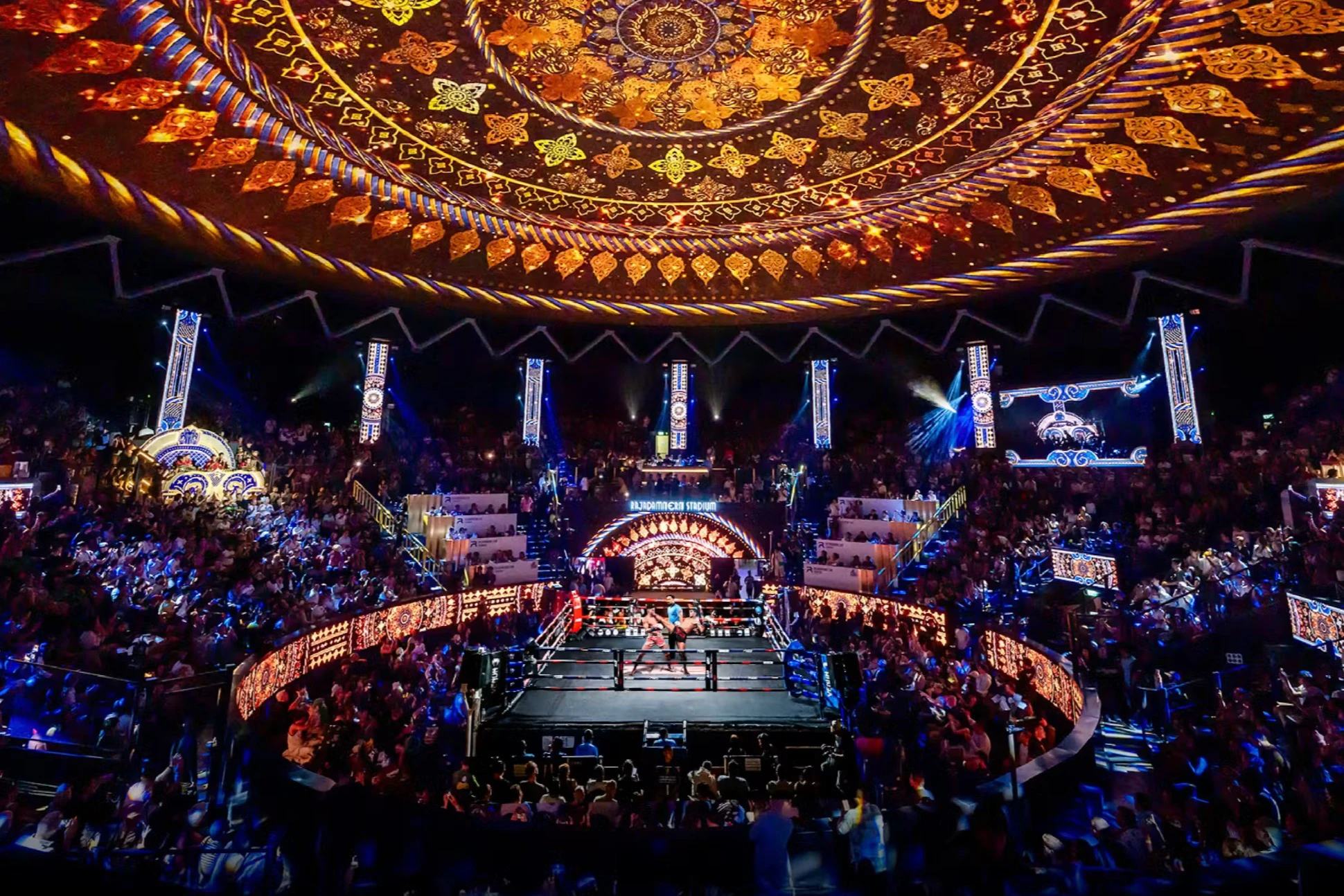 Rajadamnern Muay Thai Stadium: Match Entry Ticket + Beer & Popcorn