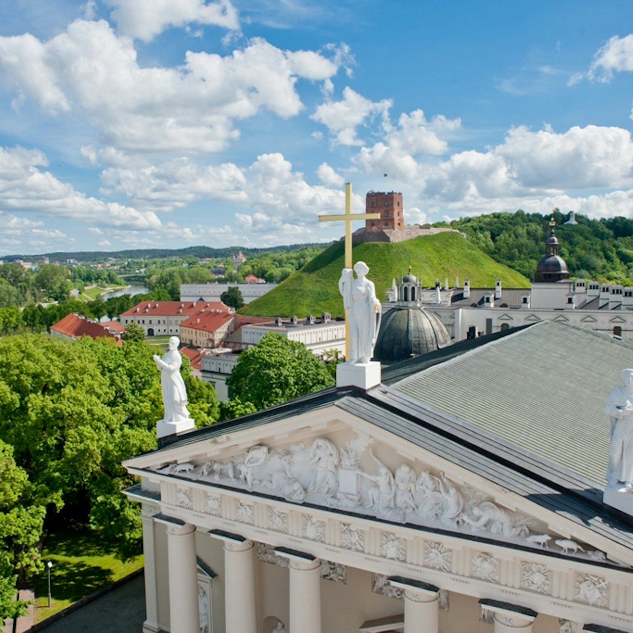 Campanário da Catedral de Vilnius - Acomodações em Vilnius