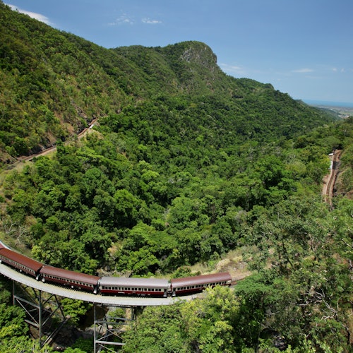 Experiencia en Kuranda en coche: Skyrail Rainforest Cableway & Scenic Rail