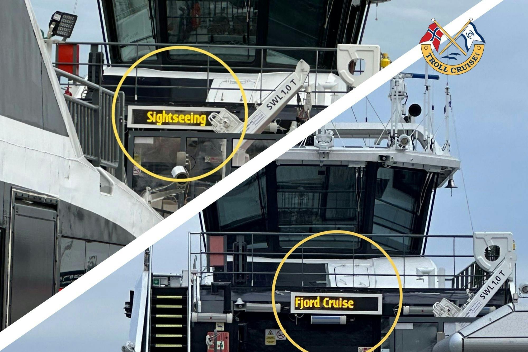 관광 승객을 위한 보트