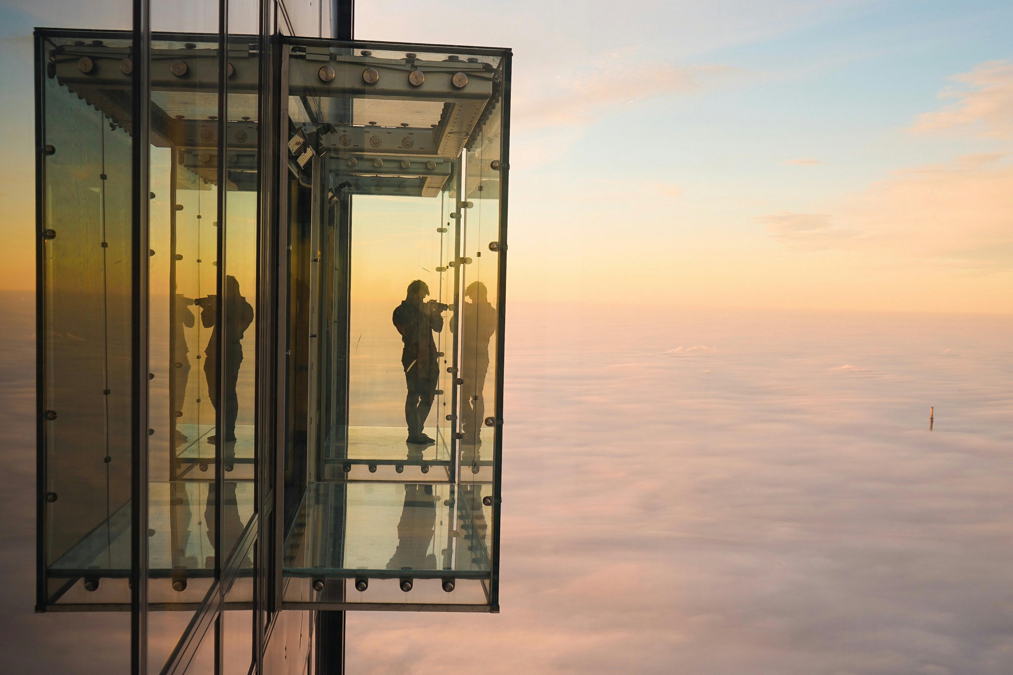 The Ledge στο Skydeck Chicago