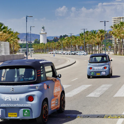 Málaga: Guided Electric Car Tour + Audio Guide - Photo 2