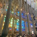 Stained glass windows of Sagrada Familia