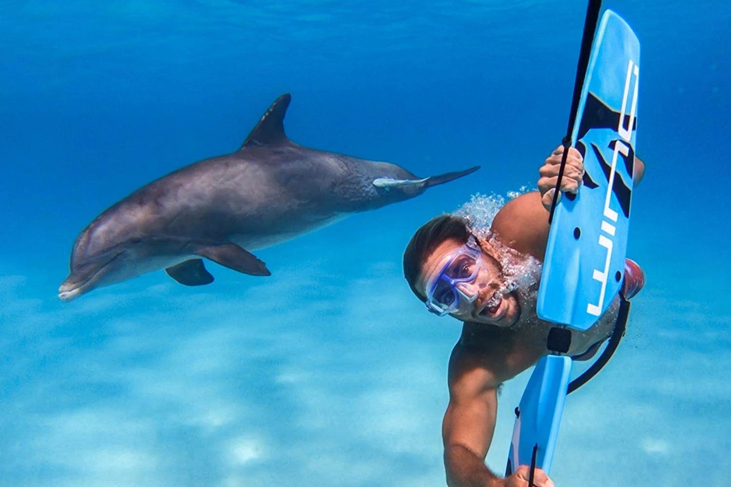 Hurghada: Guided Subwing & Water Ski Adventure + Private Transfer